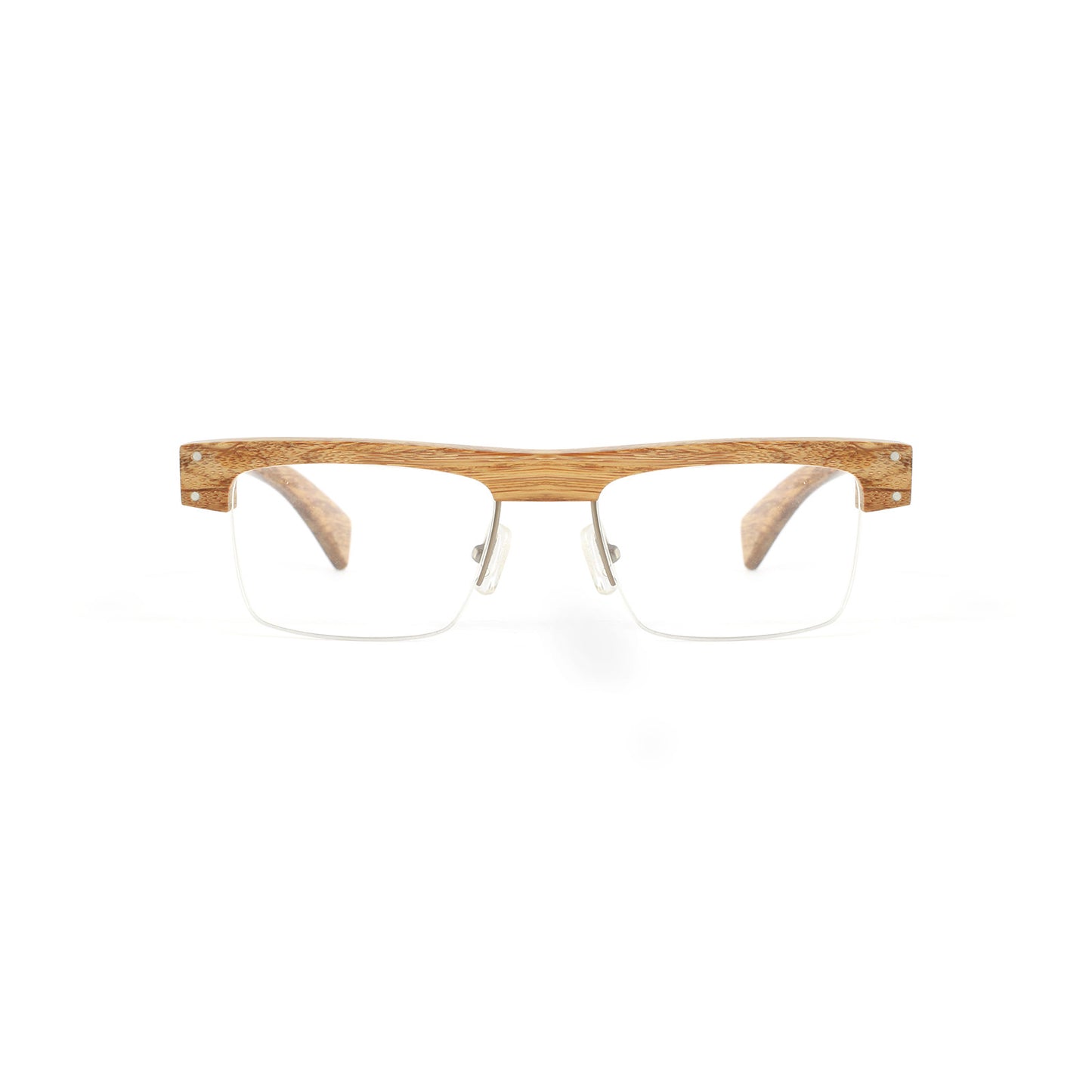 Handmade Bamboo Browline Frame