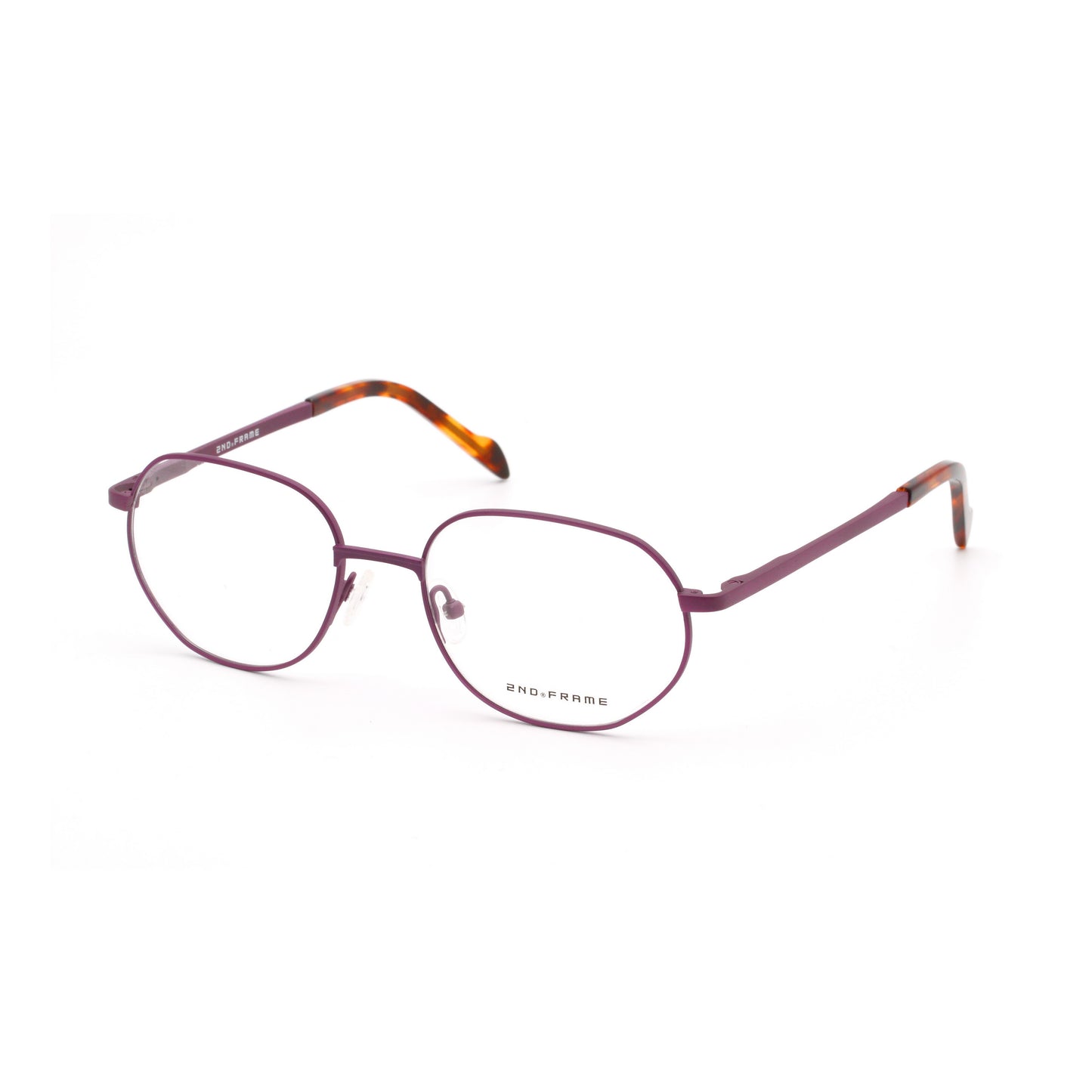 2ND FRAME純鈦系列 不規則卵形鏡框 S1