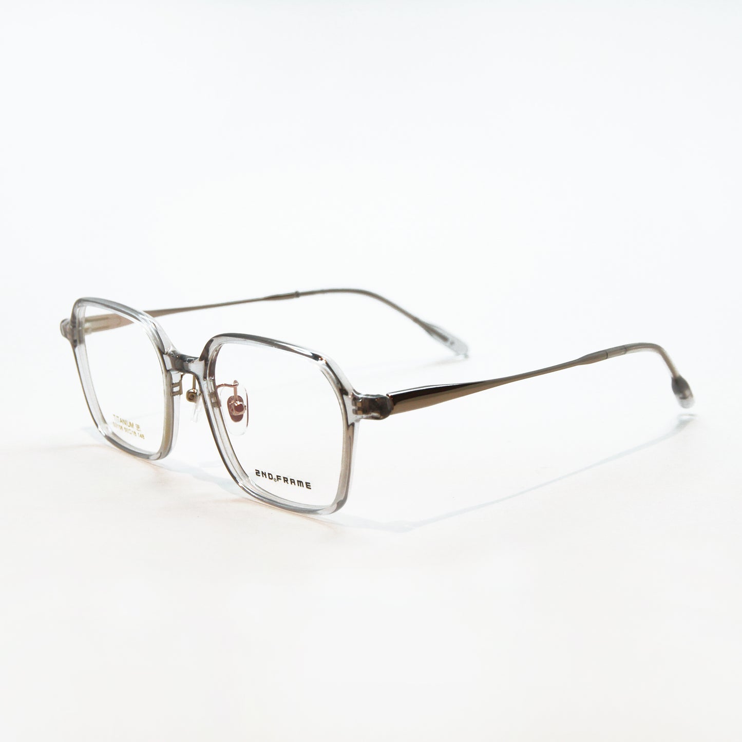 優雅純鈦半透板材框