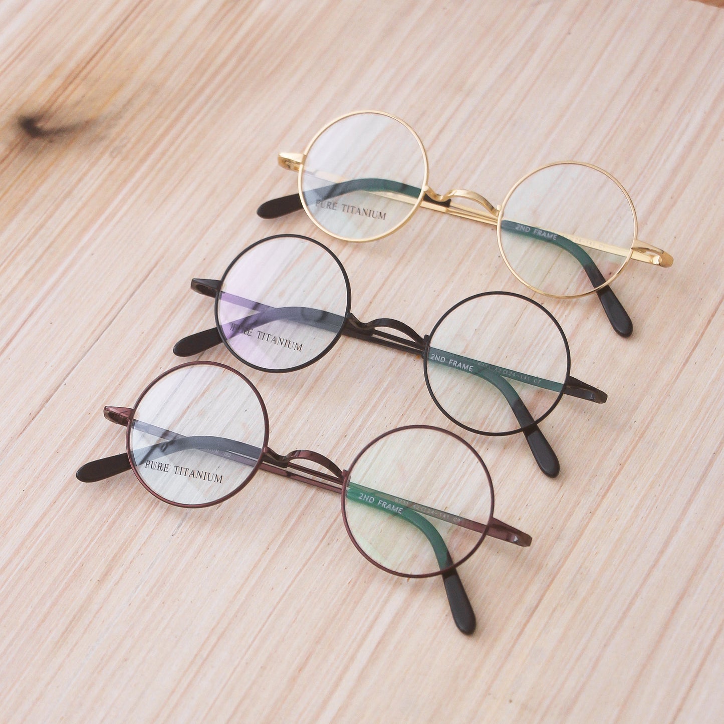 純鈦一山鏡框(霧黑)