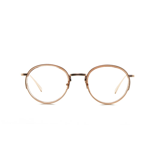 複合材質透明圓框 (玫瑰金) 80080501