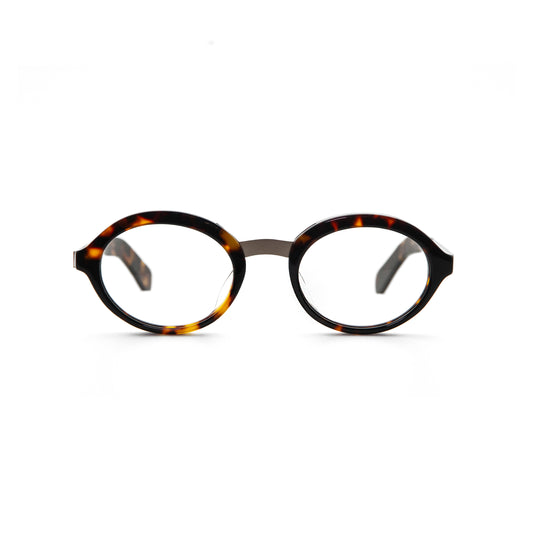 複合材質橢圓板材框 (玳瑁) 80080170