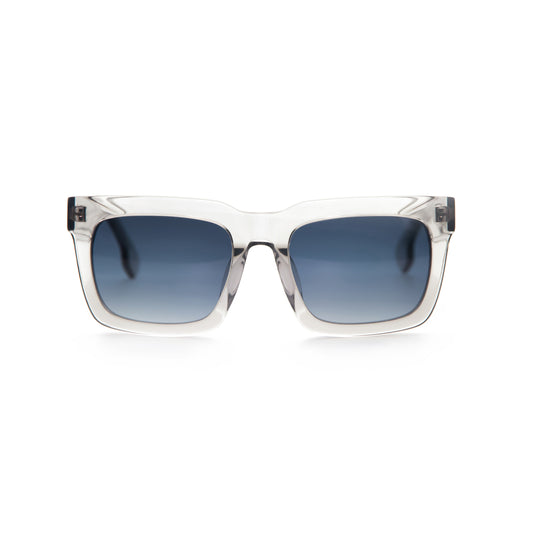 框框經典粗方框墨鏡(清透灰)